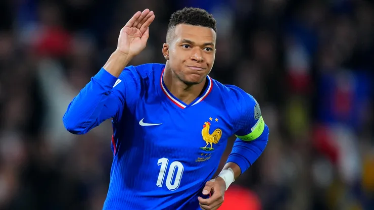 Kylian Mbappe of France.