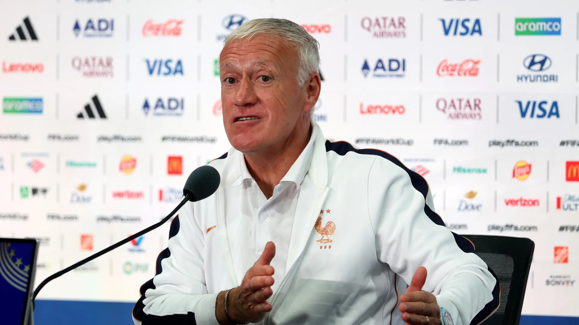 Didier Deschamps, head coach of France (Getty Images).