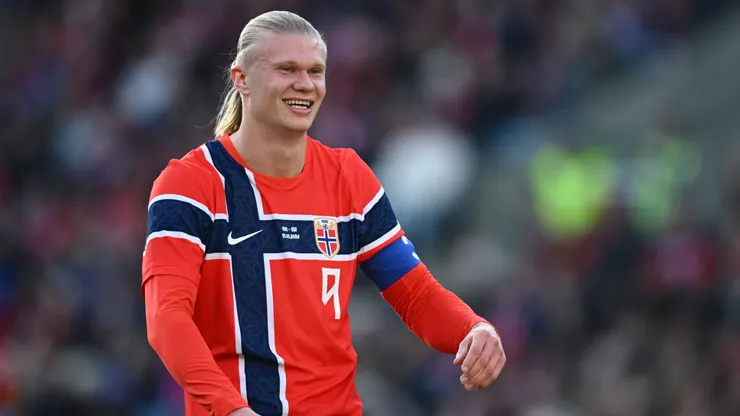Erling Haaland of Norway.