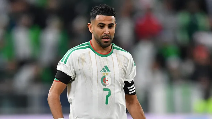 Riyad Mahrez of Algeria.