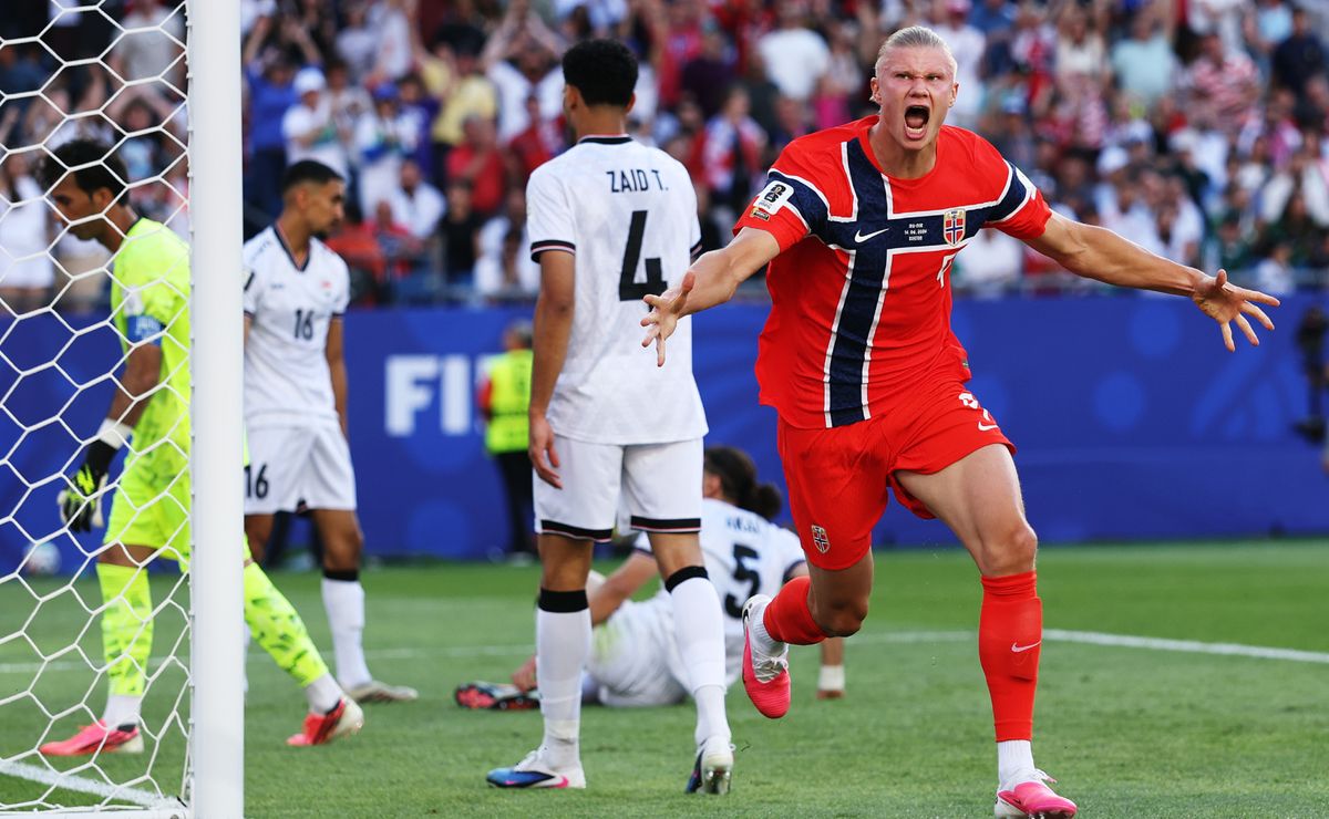 Erling Haaland’s brace leads Norway to a 4-1 win over Iraq in a 2026 World Cup Group I game