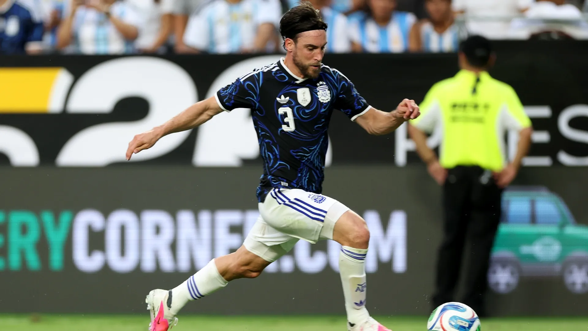 Nicolas Tagliafico #3 of Argentina.