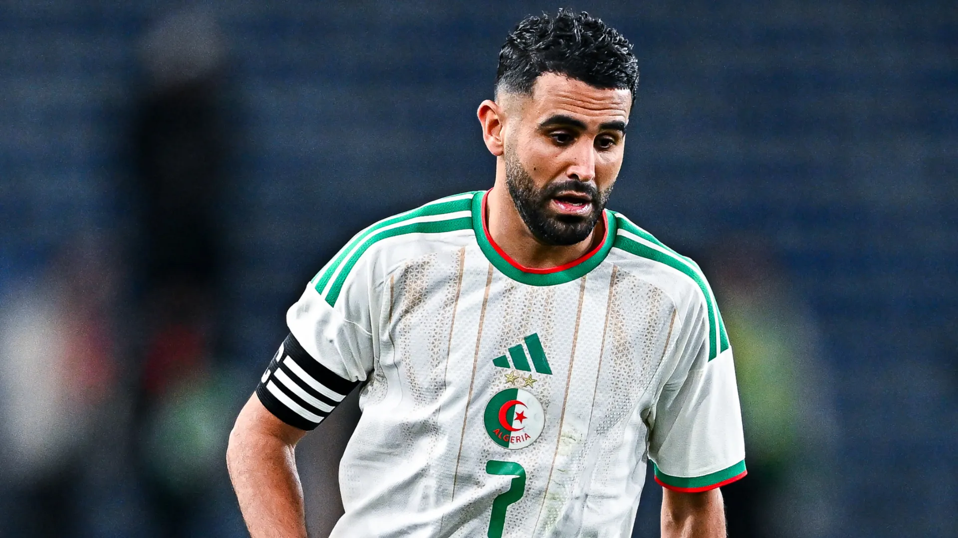 Riyad Mahrez of Algeria.