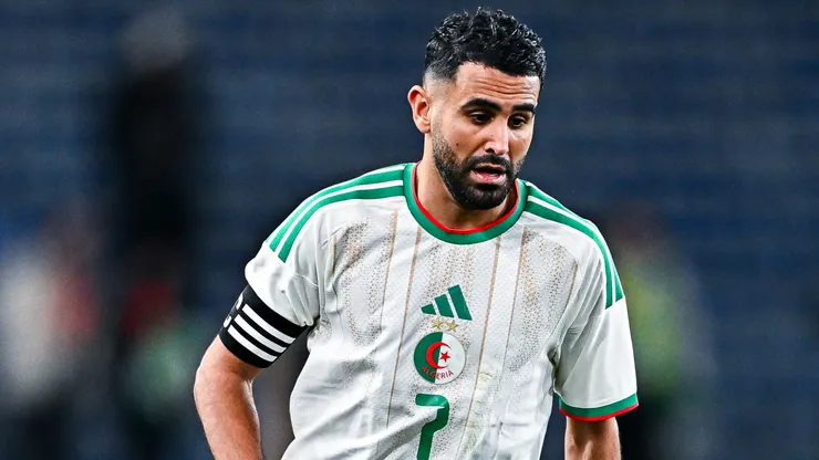 Riyad Mahrez of Algeria.