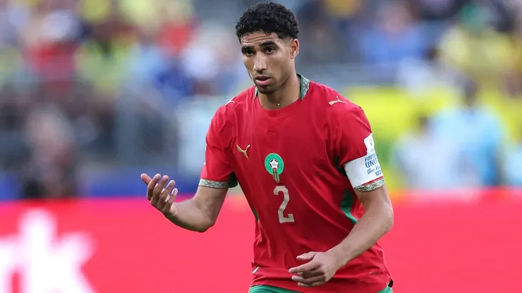 Achraf Hakimi of Morocco