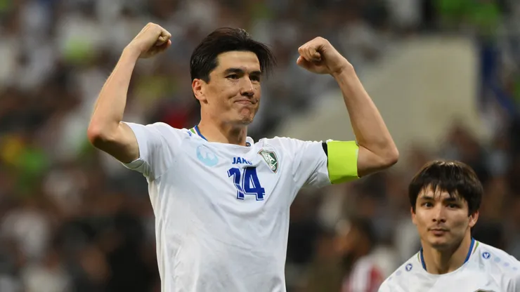 Eldor Shomurodov of Uzbekistan.