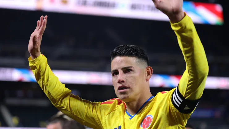 James Rodriguez of Colombia.