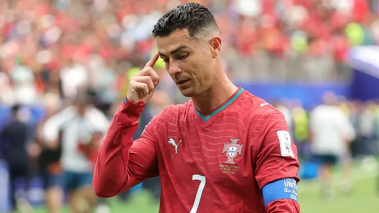 Cristiano Ronaldo #7 of Portugal.