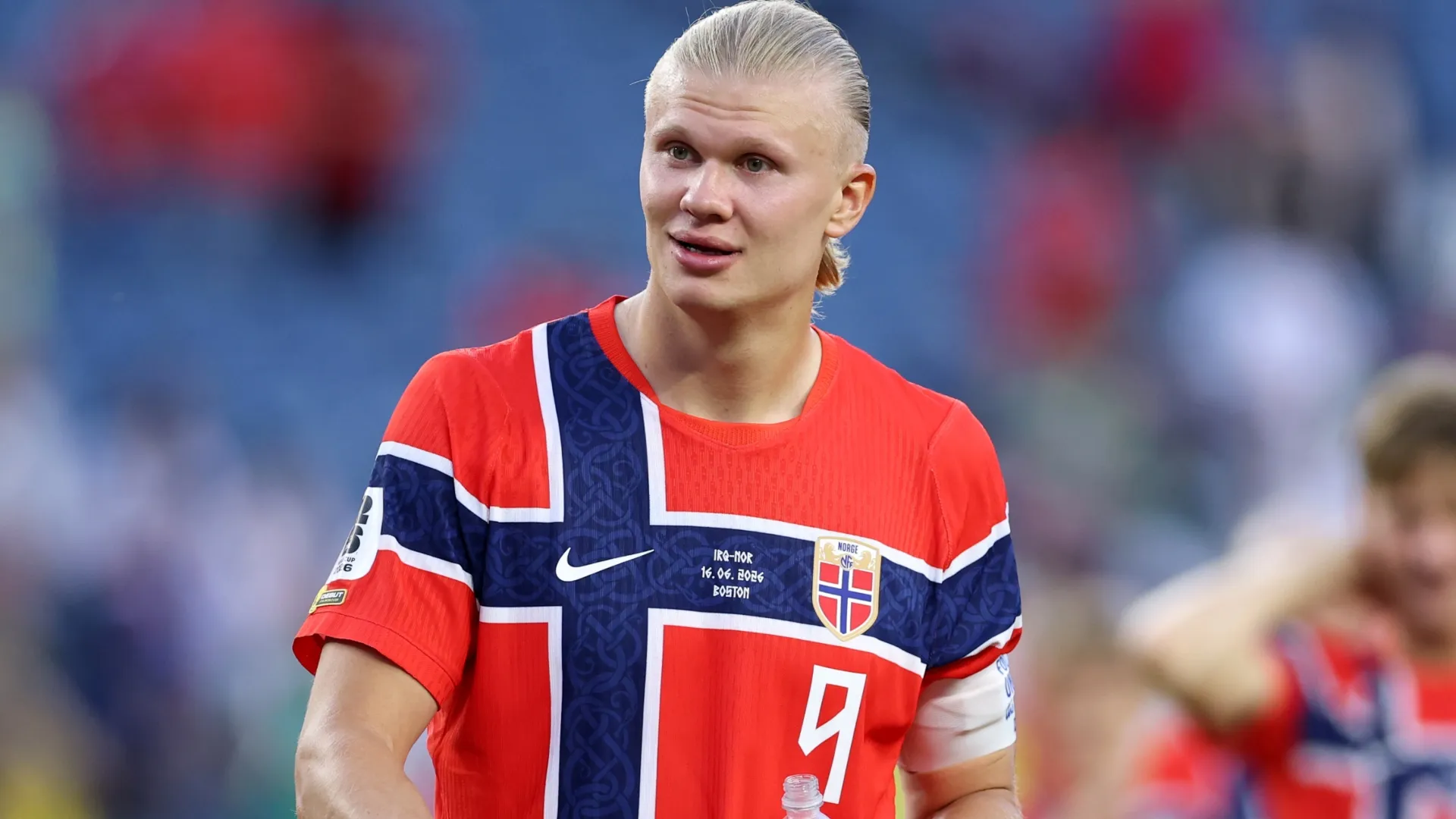 Haaland was unstoppable in his first match (Justin Setterfield/Getty Images)