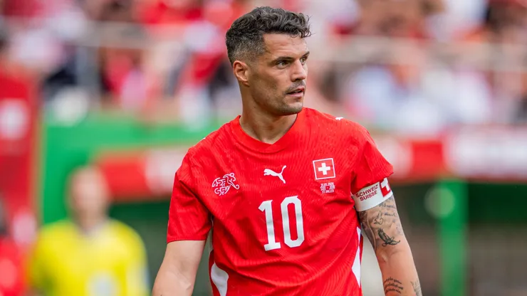 Granit Xhaka of Switzerland.