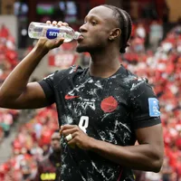 What happened to Ismael Kone during Canada vs Qatar at the 2026 World Cup Group B game?