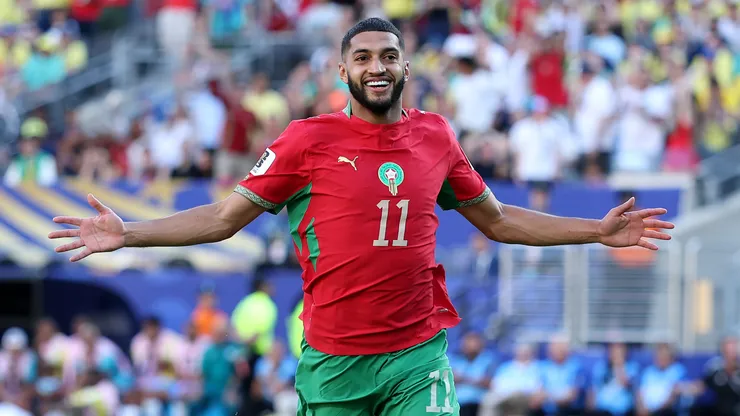 Ismael Saibari of Morocco.