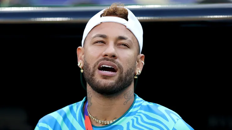 Neymar of Brazil.