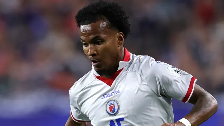 Ruben Providence #15 of Haiti during the FIFA World Cup 2026.
