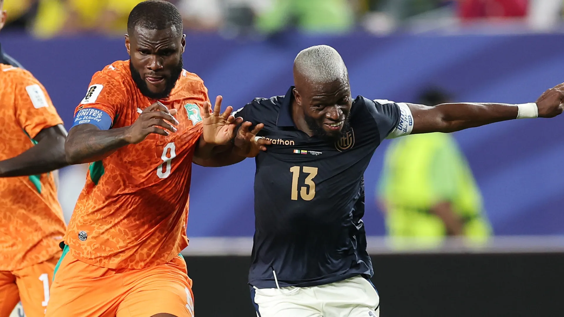 Ivory Coast and Ecuador are very close in the ranking (Darrian Traynor/Getty Images)