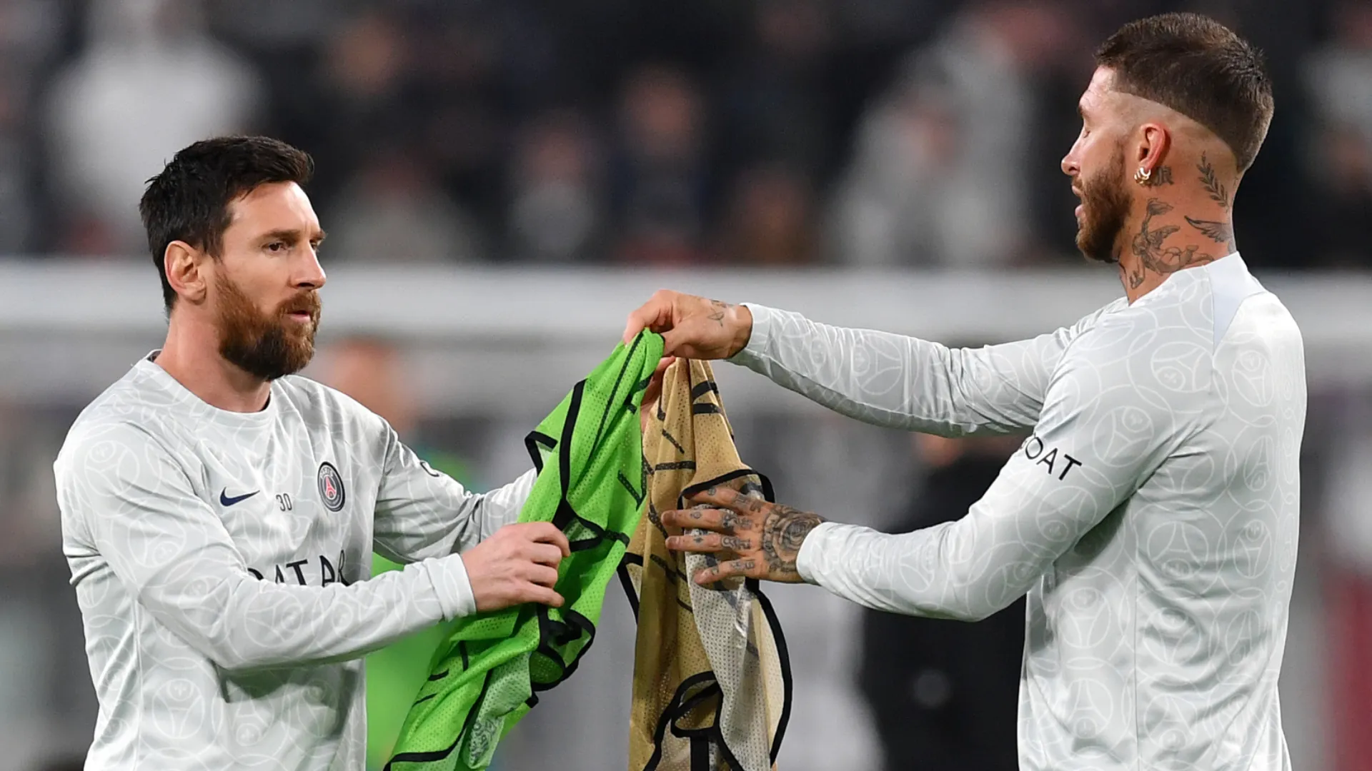 messi ramos psg
