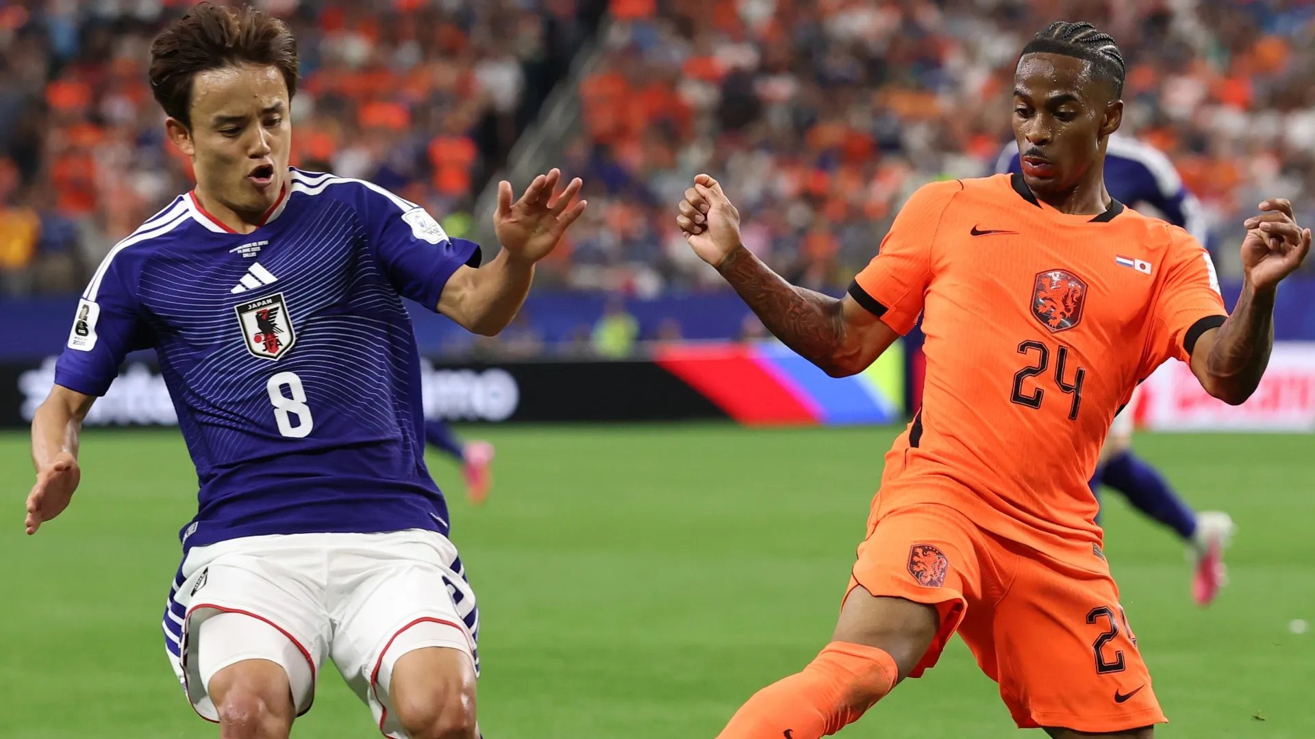 Kubo got injured against the Netherlands last Sunday (Francois Nel/Getty Images)