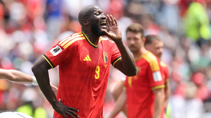 Romelu Lukaku of Belgium.