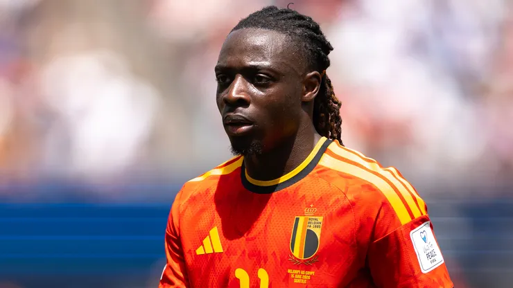 Jeremy Doku of Belgium.