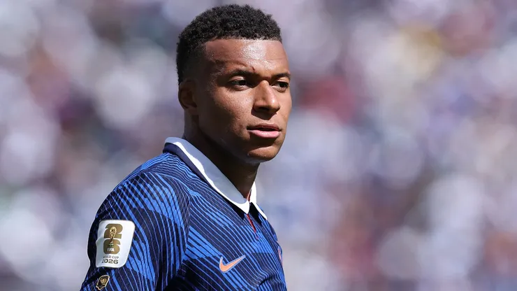 Kylian Mbappe #10 of France.