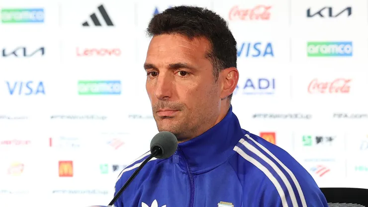 Lionel Scaloni, head coach of Argentina.