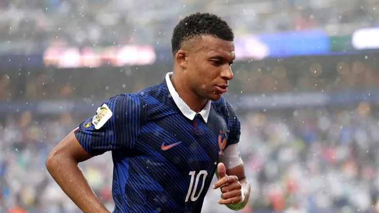 Kylian Mbappe #10 of France.