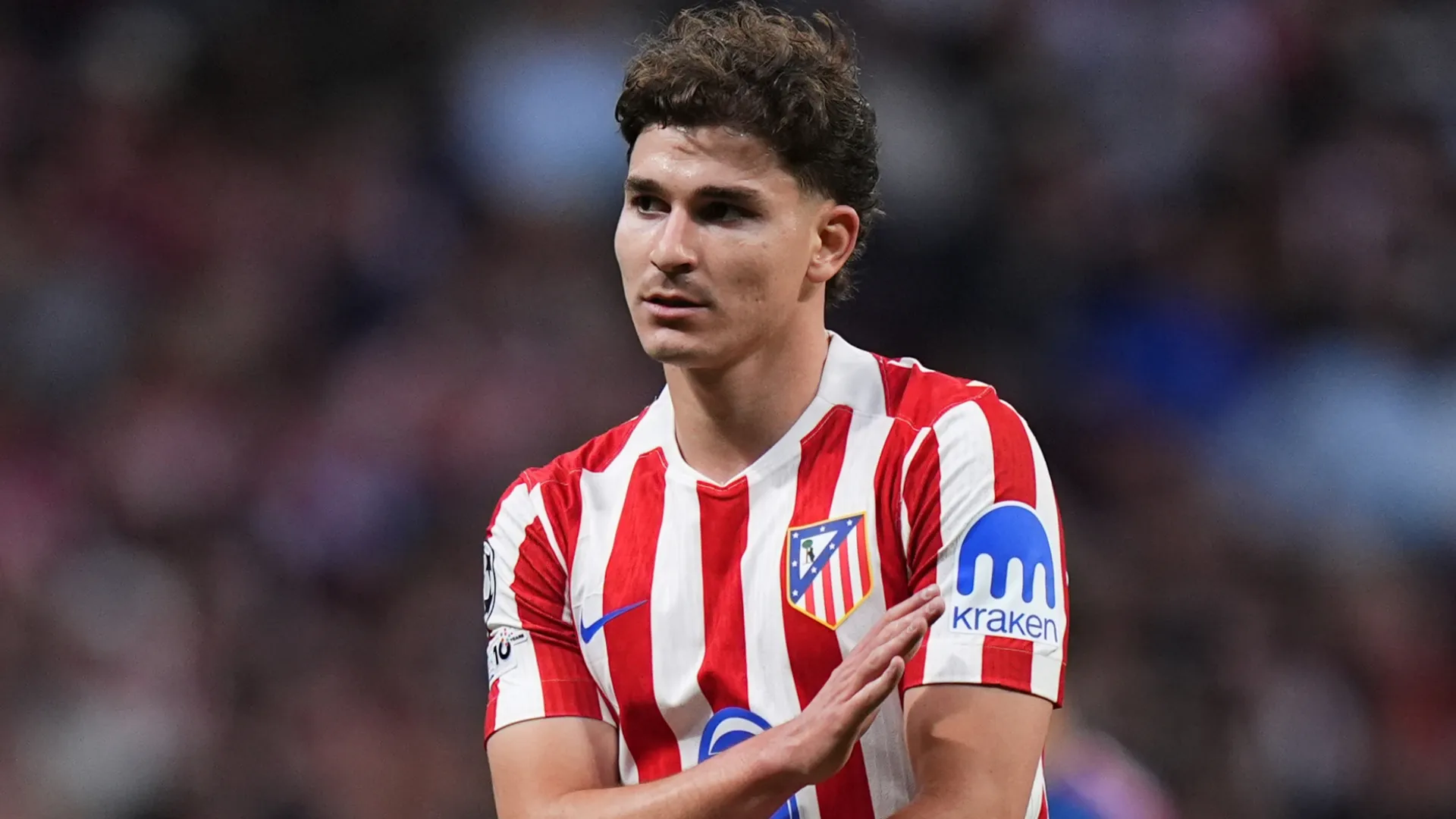 Julian Alvarez of Atletico Madrid.