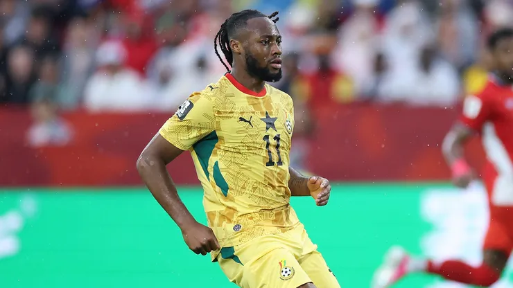 Antoine Semenyo of Ghana.