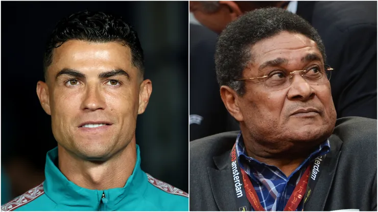 Cristiano Ronaldo (left) and Eusebio (right)