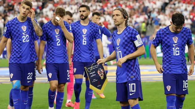 Modric didn’t complete the first match (Michael Reaves/Getty Images)