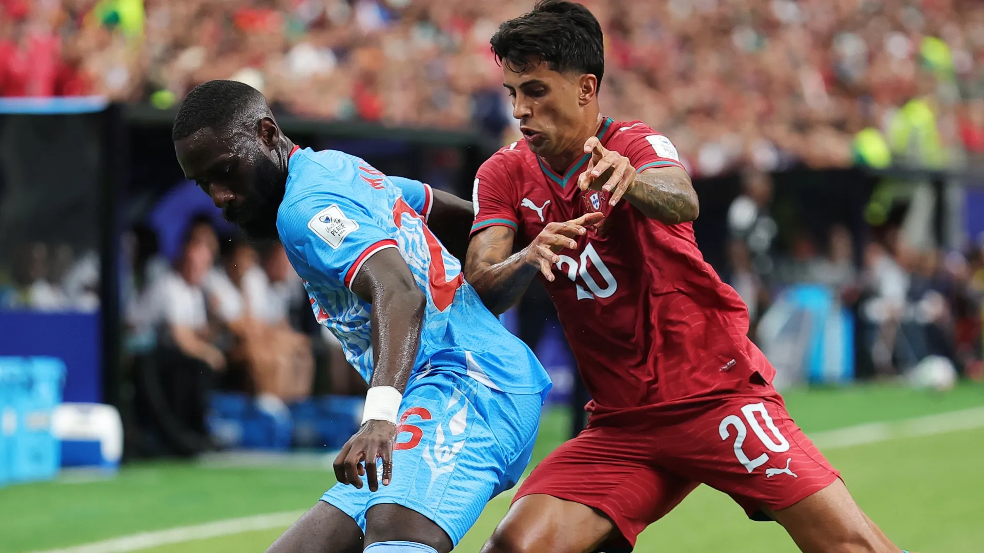 DR Congo rescued a draw against Portugal (Alex Slitz/Getty Images)