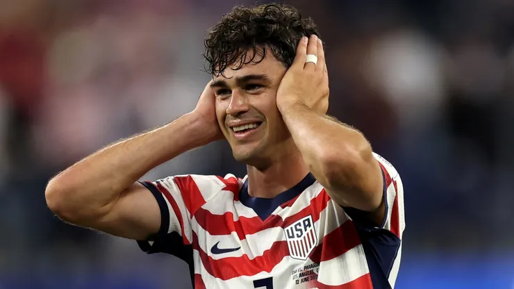 Giovanni Reyna of the United States