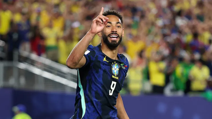 Matheus Cunha #9 of Brazil.