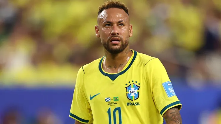 Neymar came off the bench