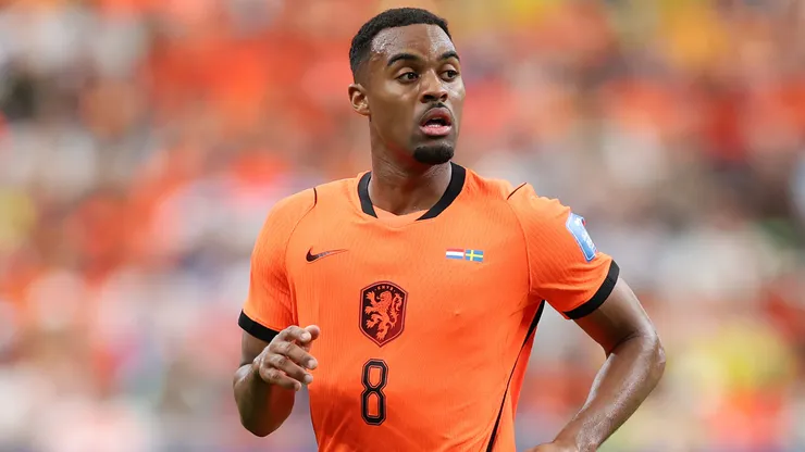 Ryan Gravenberch of Netherlands.