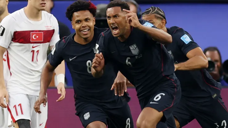 Trusty scored early in the first half for the USMNT