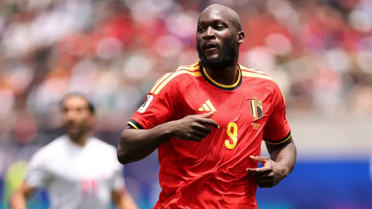 Romelu Lukaku of Belgium