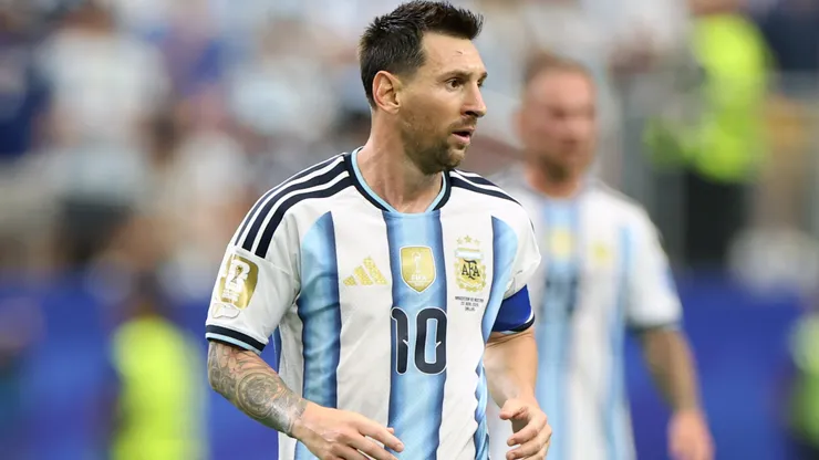 Lionel Messi of Argentina