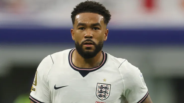 Reece James #24 of England looks on during the FIFA World Cup 2026.