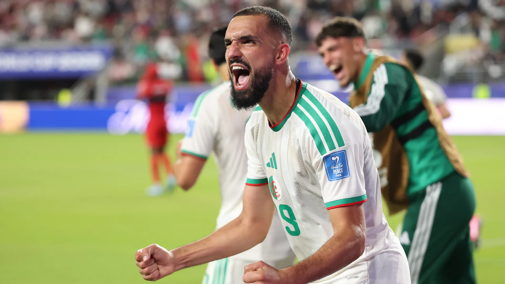 Nabil Bentaleb of Algeria