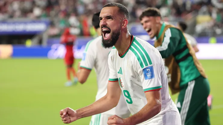 Nabil Bentaleb of Algeria.