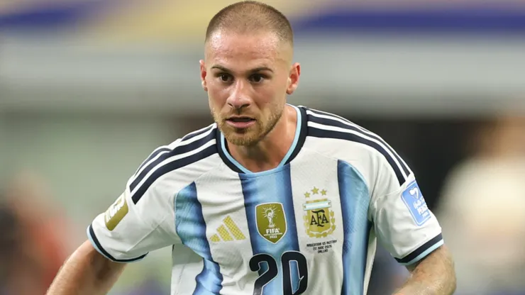 Alexis Mac Allister #20 of Argentina during the FIFA World Cup 2026.