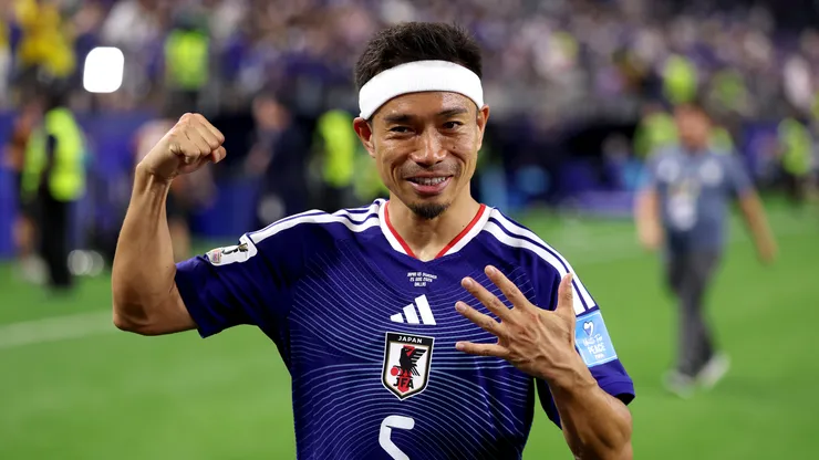 Yuto Nagatomo of Japan.