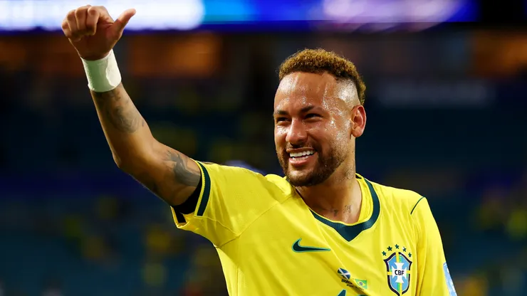 Neymar of Brazil.
