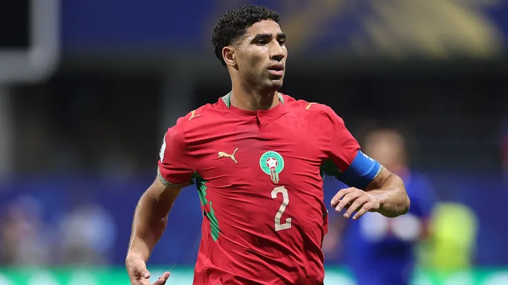 Achraf Hakimi of Morocco.