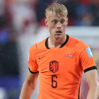 What happened to Jan Paul van Hecke during the Netherlands vs Morocco 2026 World Cup match?