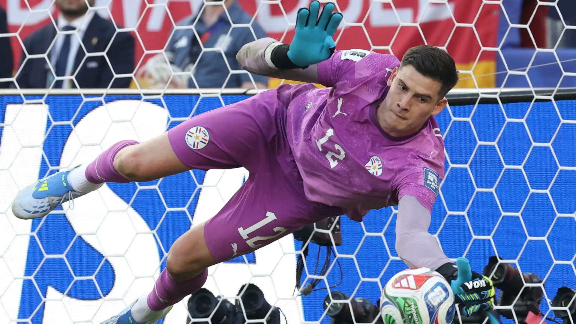 Orlando Gill was Paraguay’s hero against Germany (Alexander Hassenstein/Getty Images)