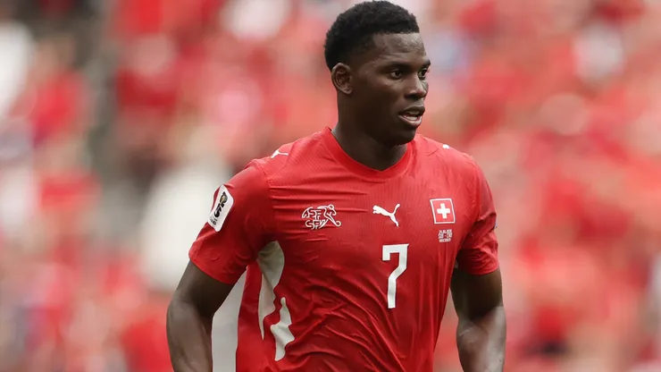 Breel Embolo of Switzerland