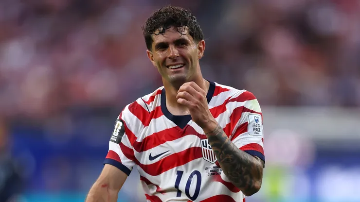 Christian Pulisic #10 of the United States.