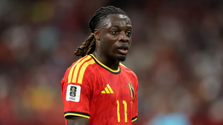 Jeremy Doku #11 of Belgium.